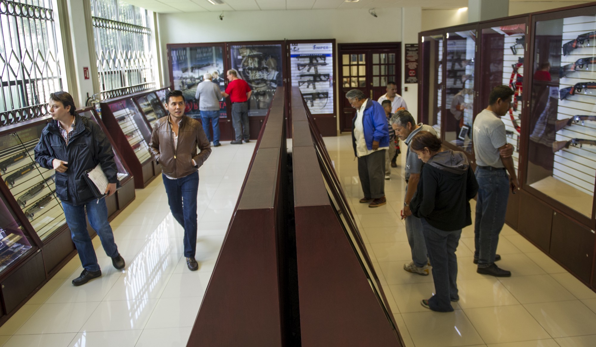 Única tienda de armas en la Ciudad de México.