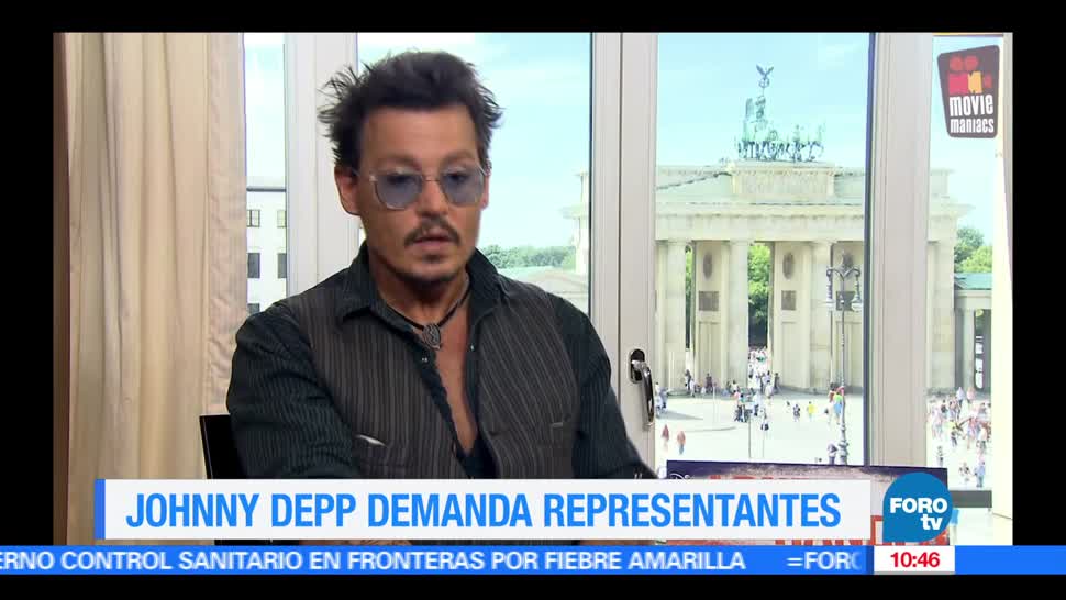 #LoEspectaculardeME: Johnny Depp demanda a representantes