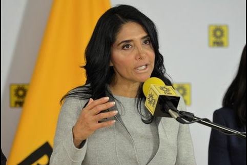 Alejandra Barrales, la presidenta nacional del PRD. (Twitter: @Ale_BarralesM)