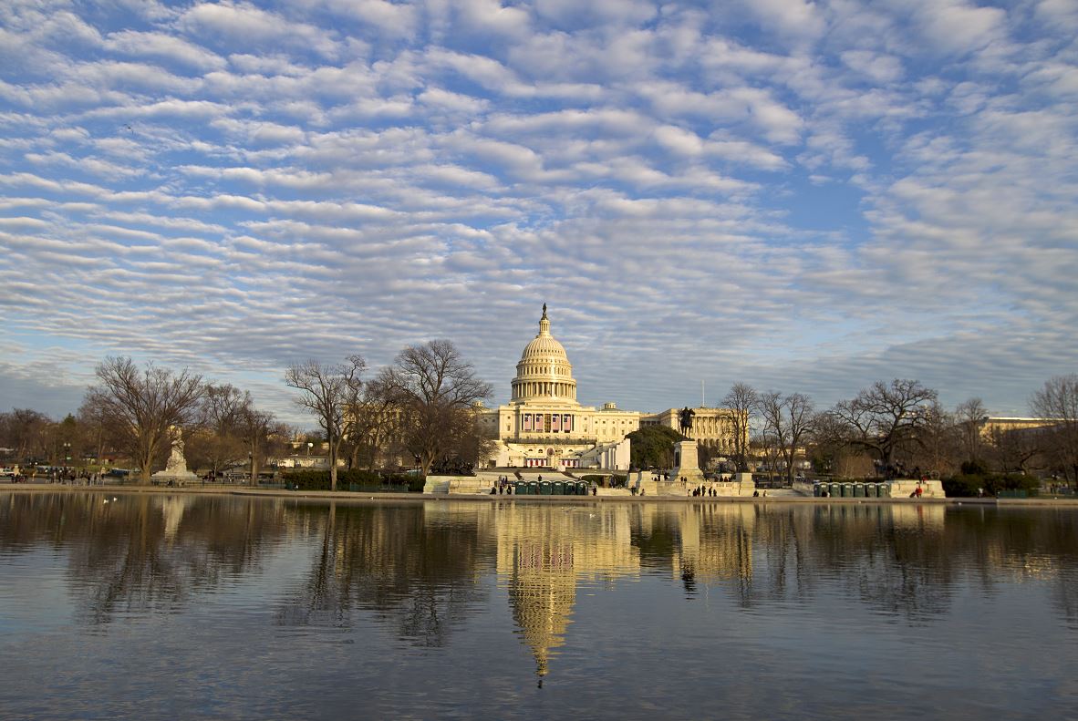 Vita del Capitolio en Washington, capital de Estados Unidos