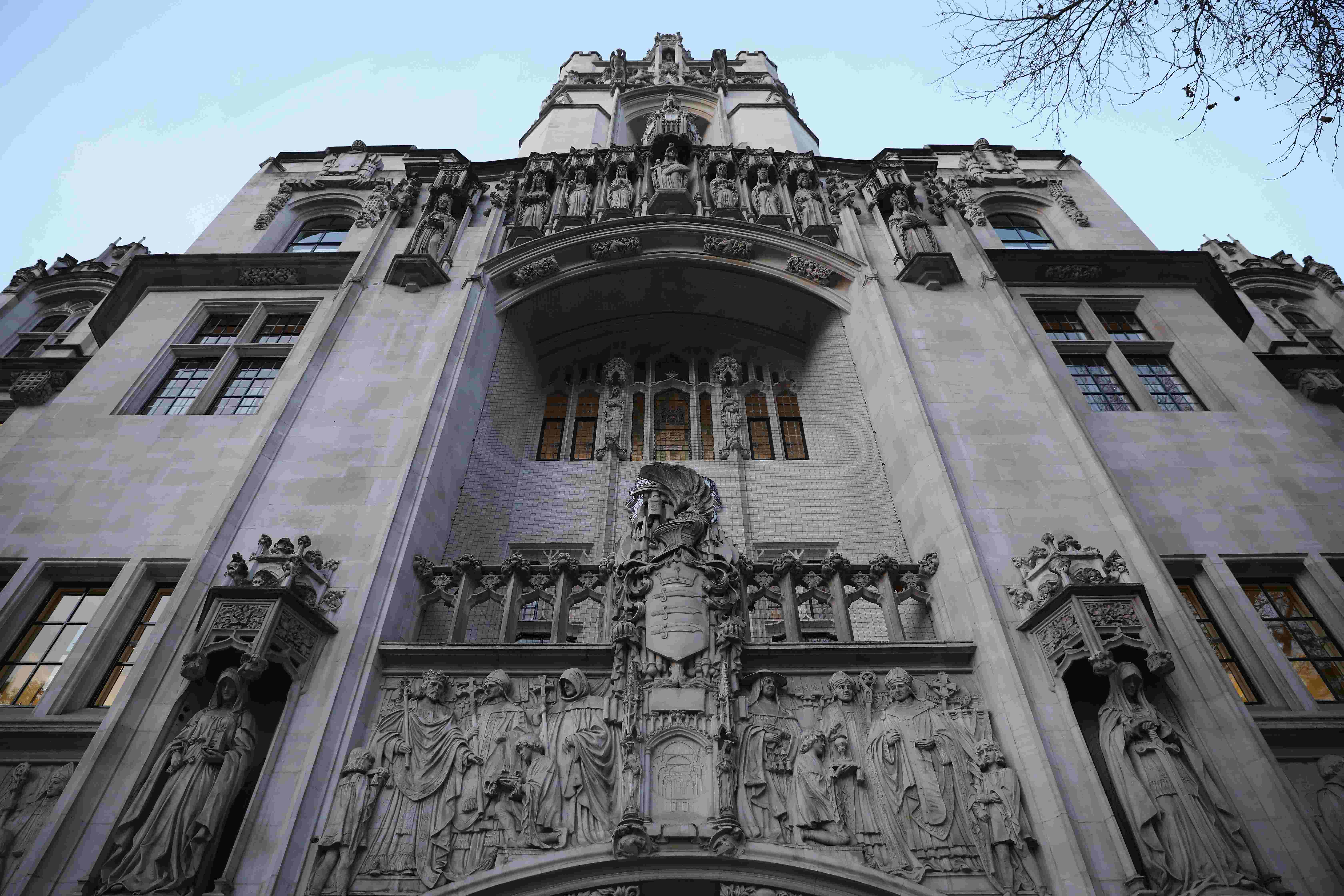 Vista general de la Suprema Corte de Londres, en donde el Parlamento analizará el proyecto del artículo 50 para iniciar el Brexit (Getty Images)