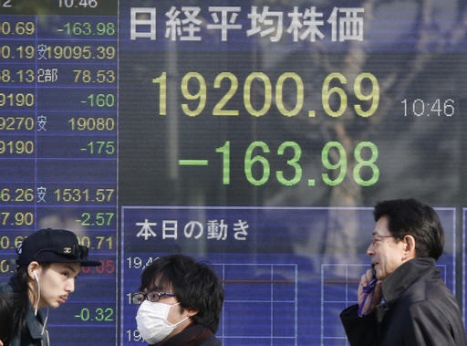 La Bolsa de Tokio cerró con retrocesos