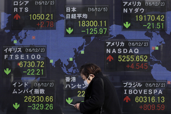 Debilidad del yen tira la Bolsa de Tokio