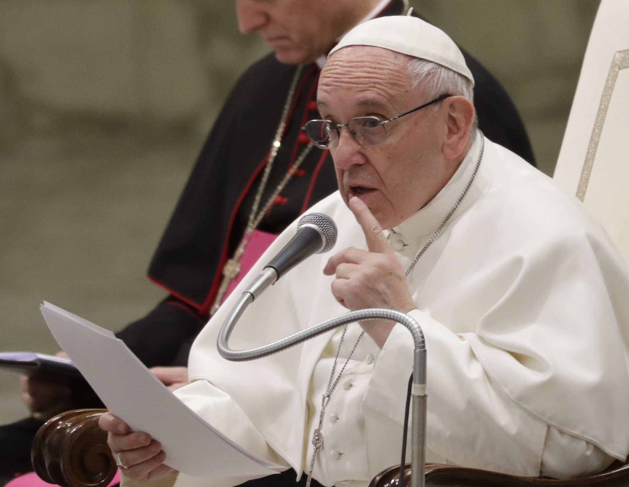 El papa Francisco en el Vaticano. (AP, archivo)