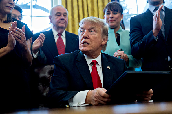 Donald Trump ha gobernado sólo mediante la firma de órdenes ejecutivas (Getty Images)