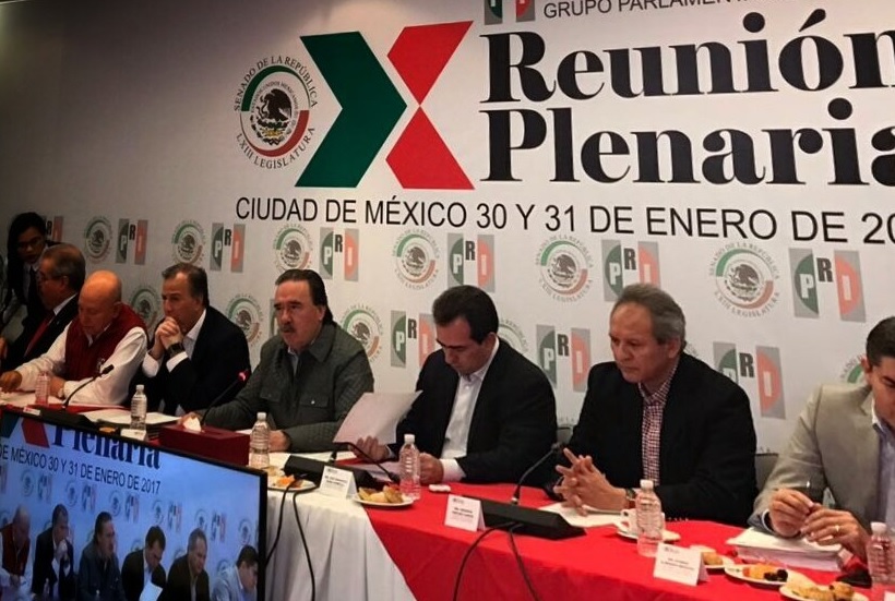 El PRI en el Senado presentó su agenda para el periodo de sesiones que inicia este miércoles 1 de febrero, donde destaca expedir la Ley de Seguridad Interior y reformas integrales en materia de protección a migrantes mexicanos.