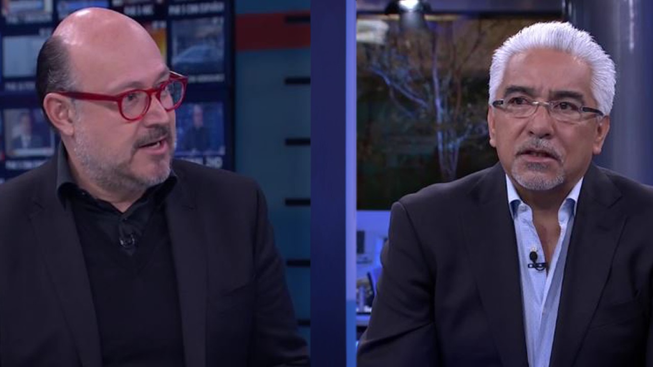 Ricardo Raphael y Ricardo Alemán debaten den Despierta con Loret (Noticieros Televisa)