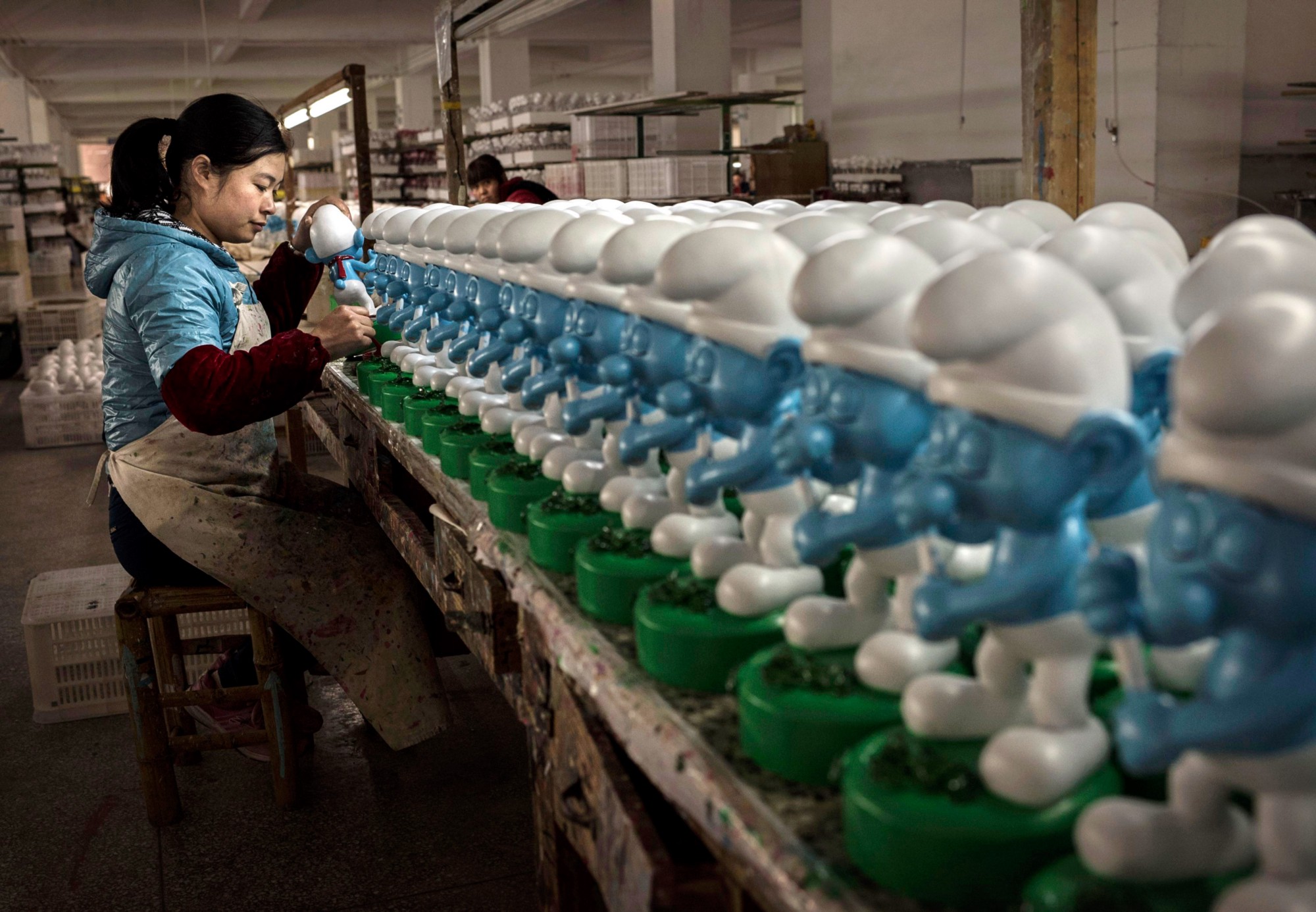 Manufactura en Dehua, China