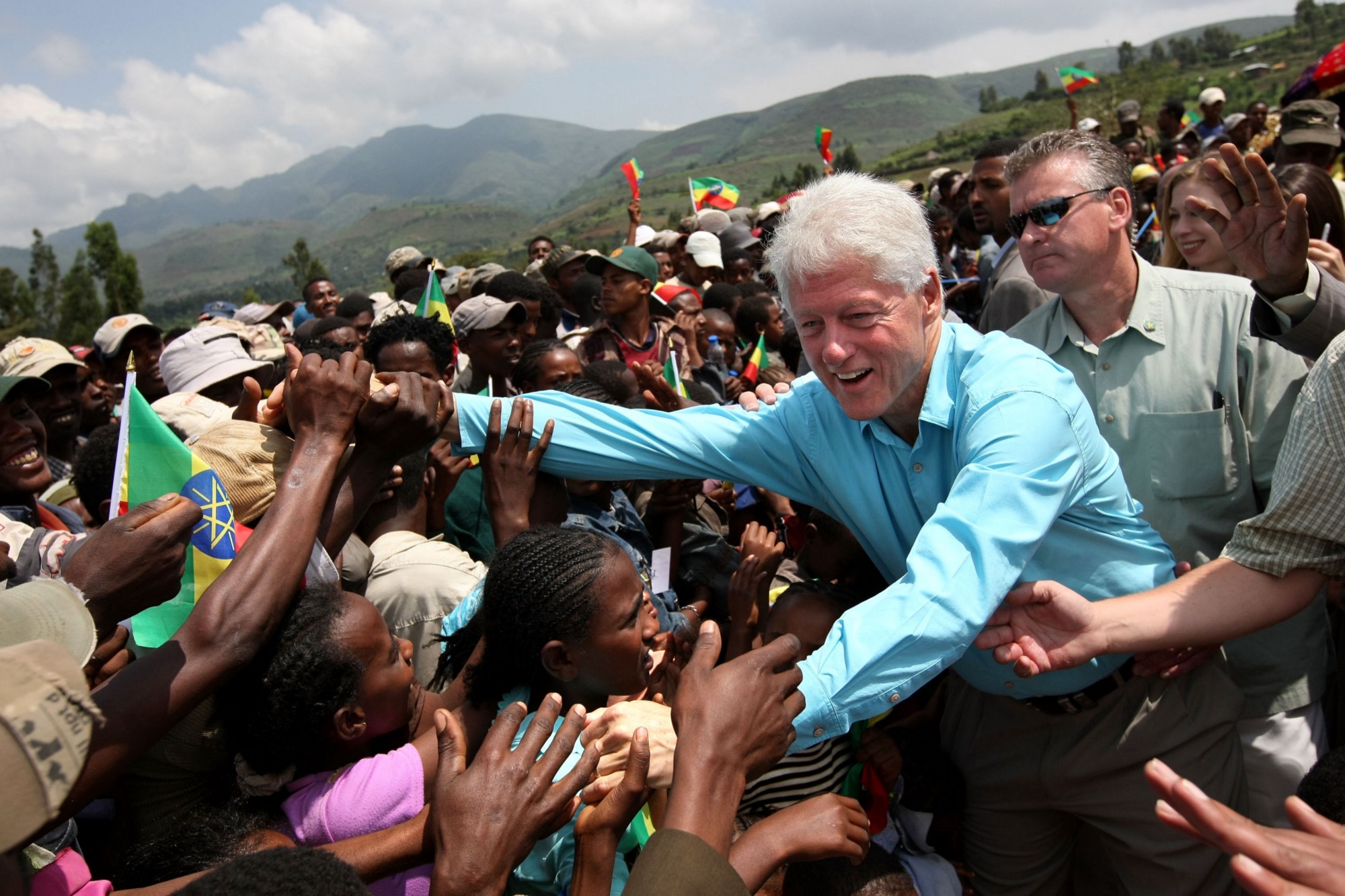 Bill Clinton visita África