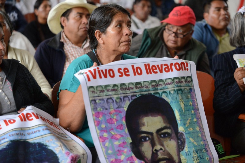 CIDH visita Ayotzinapa