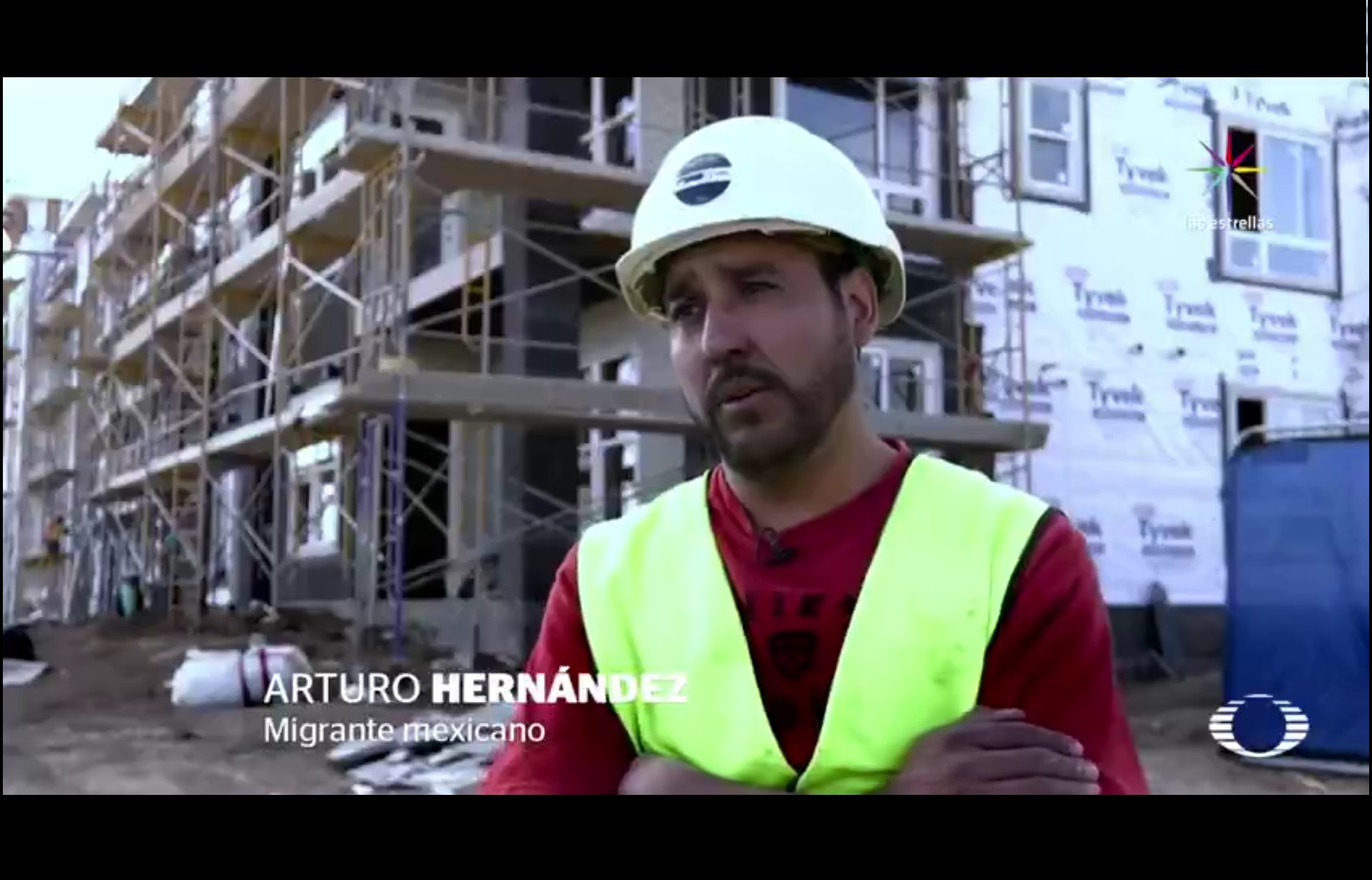 Arturo Hernández, migrante mexicano en Denver. (Noticieros Televisa)