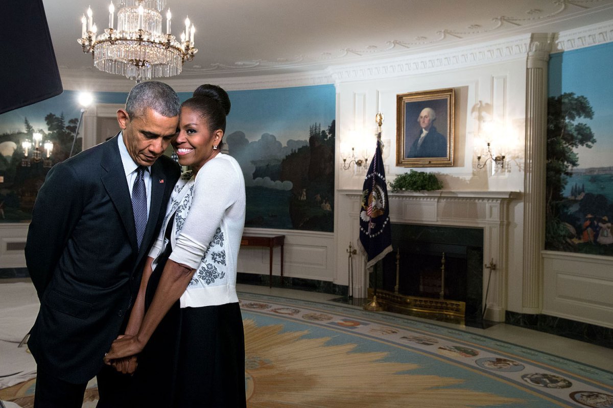 Barack y Michelle Obama San Valentín Twitter