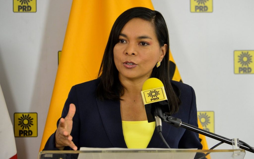 Beatriz Mojica, secretaria general del PRD.