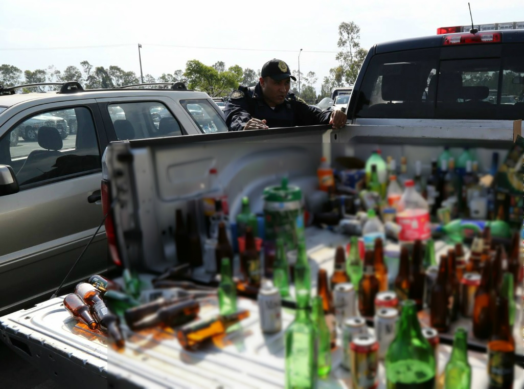 Operativo en Xochimilco contra el consumo de alcohol; en el barrio de Xaltocan aplican ley seca hasta el 3 de marzo