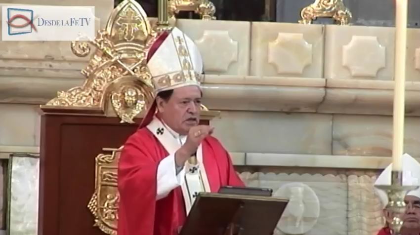 Cardenal Norberto Rivera recuerda visita del papa Francisco