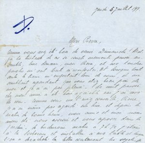 ‘Europeana’ realiza el esfuerzo de conservar cartas de amor escritas durante la Primera Guerra Mundial(Foto transcribathon.com)