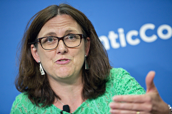 Cecilia Malmström, encargada de Comercio de la Unión Europea (UE) (Getty Images)