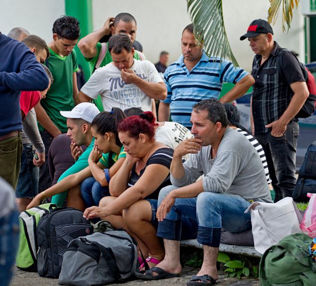 Cubanos continúan llegando a Chiapas (Getty Images, Archivo)