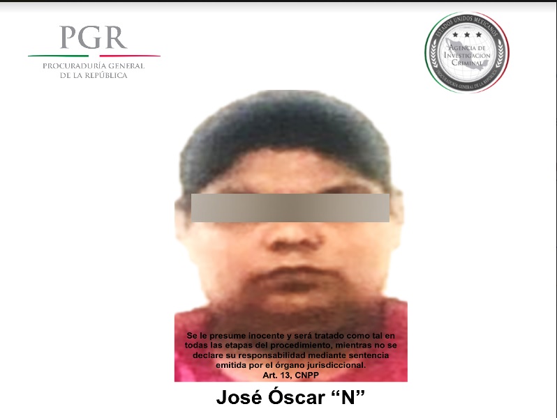 José Óscar ‘N’ fue detenido en las inmediaciones de Tamazula de Gordiano, Jalisco