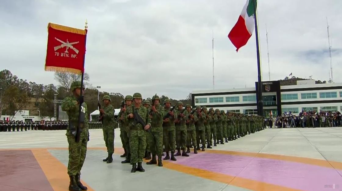 Soldados de México refrendan lealtad a las instituciones del país
