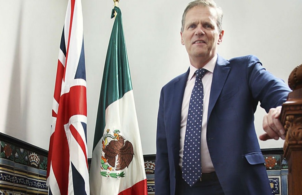 Duncan Taylor, embajador de Reino Unido en México.