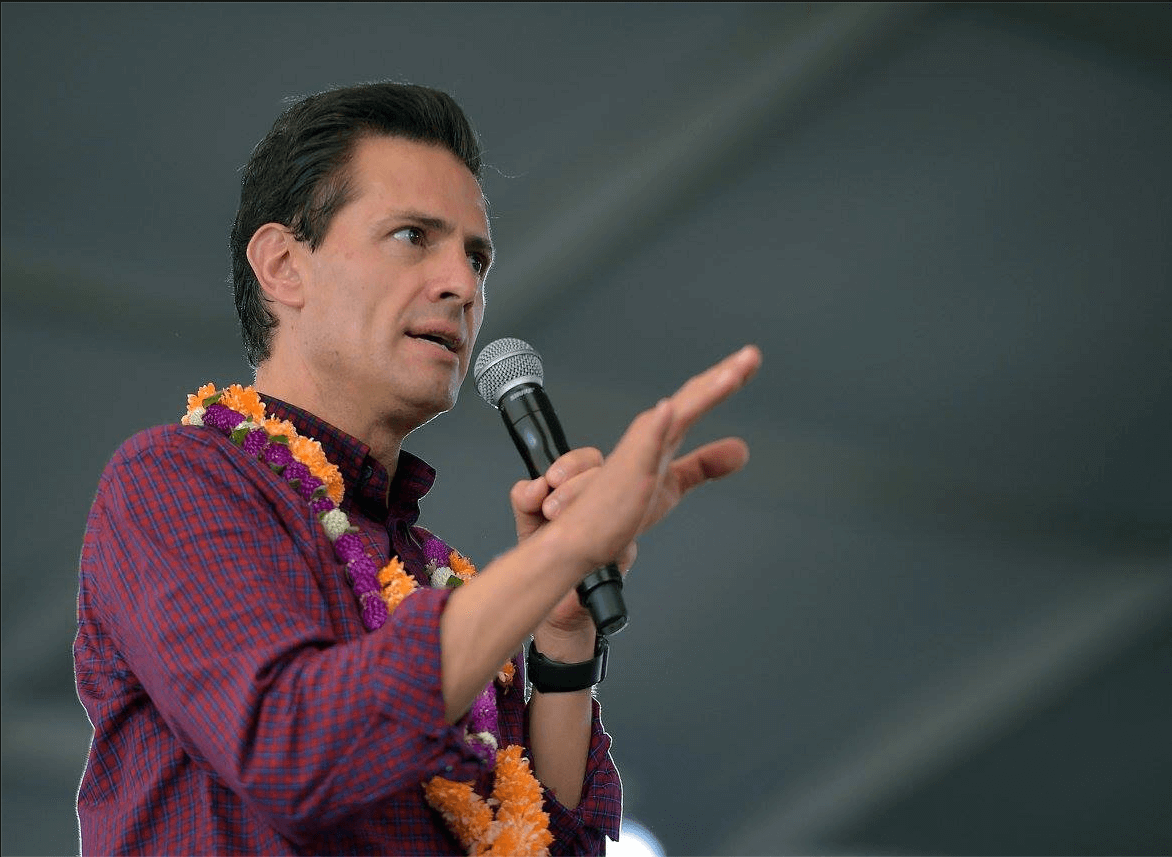 Peña Nieto se reunió con familias beneficiadas por los programas sociales de la Secretaria de Desarrollo Social. (Presidencia de la República)