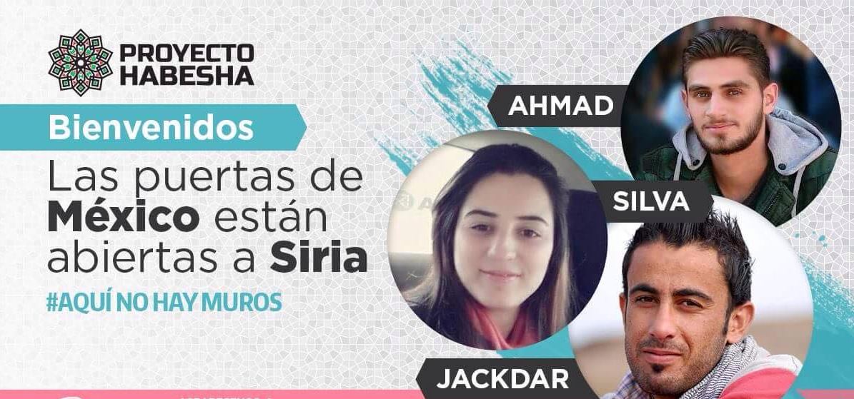 Los jóvenes sirios continuarán su educación universitaria en México, la cual fue interrumpida por la guerra en su país. (Facebook: Proyecto Habesha)