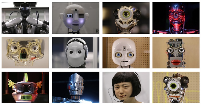 Esta imagen muestra una selección de lo que se apreciará en la exposición 'Robots' realizada en el Museo de Ciencias de Londres (AP)