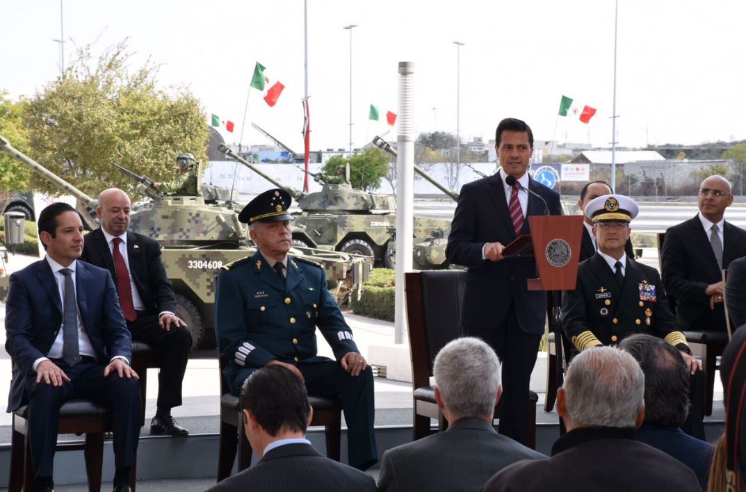 EPN inaugura exposición “Fuerzas Armadas… Pasión por Servir a México” en Querétaro