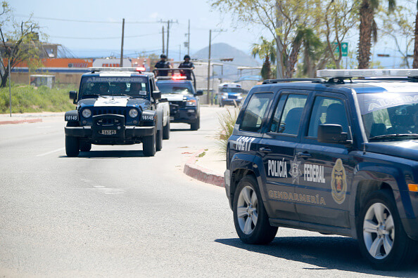 Operativo de la Gendarmería en Los Cabos, BCS