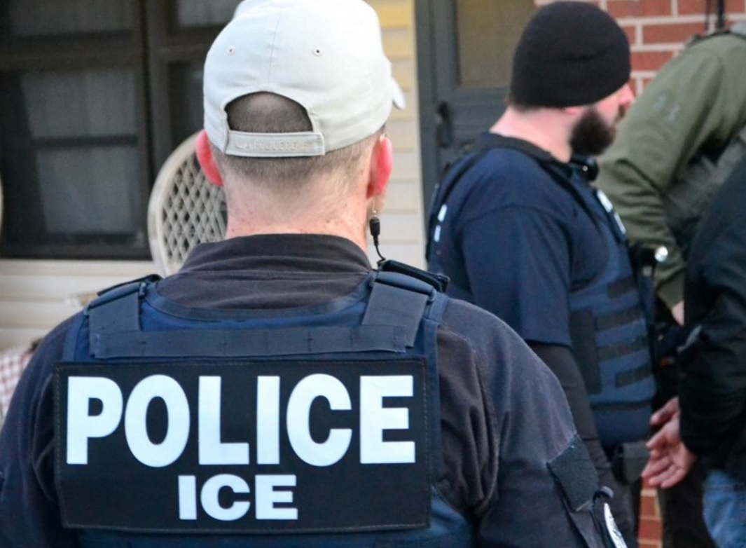 Policías del Servicios de Inmigración de Estados Unidos (Twitter @ICEgov)
