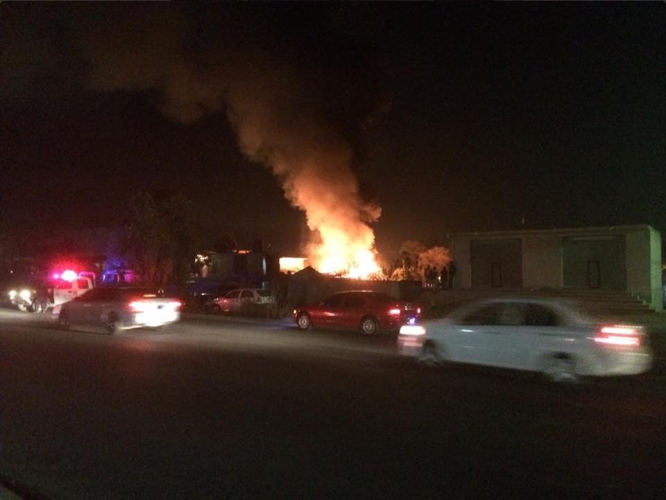 Un incendio afecta una recicladora de llantas en Teoloyucan, Estado de México; no se reportan lesionados (Twitter @Teoloyuquenses1)