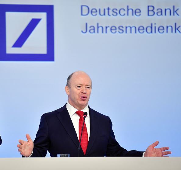 John Cryan, CEO de Deutsche Bank, presenta los resultados financieros de la compañía (Getty Images)