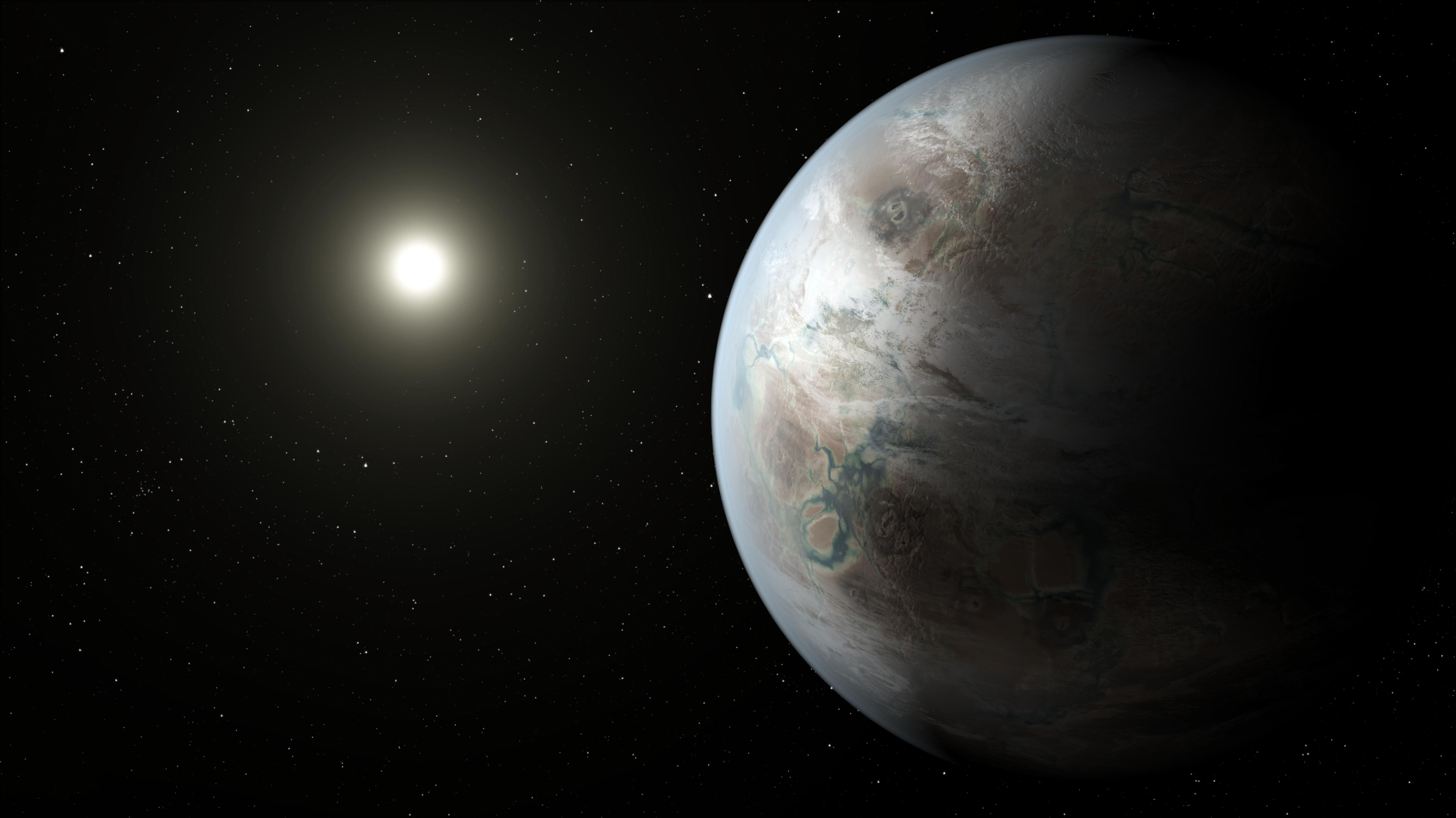 Kepler-452b, es el primer planeta con un tamaño similar a la Tierra.