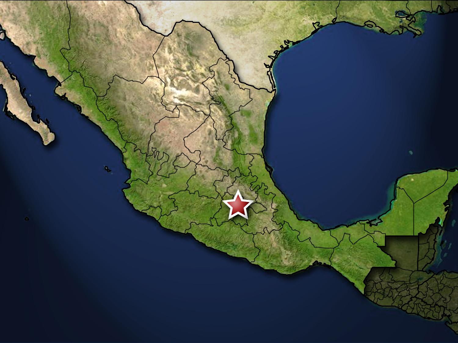 Mapa de la ciudad de México (AP, archivo)