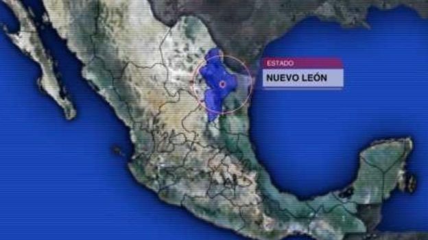 Mapa de Nuevo León (Noticieros Televisa)