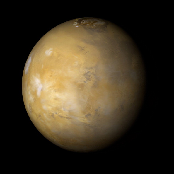 Vista de la superficie de Marte; el Museo de Historia Natural de la Ciudad de México invita a una velada para ver este planeta (Getty Images, archivo)