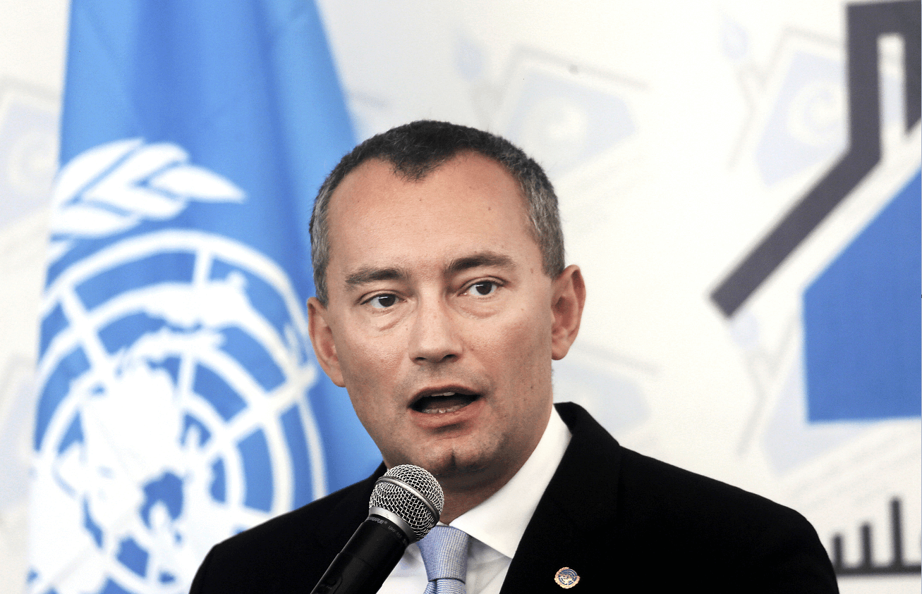 Nickolay Mladenov, enviado de Naciones Unidas para Oriente Medio. (AP)