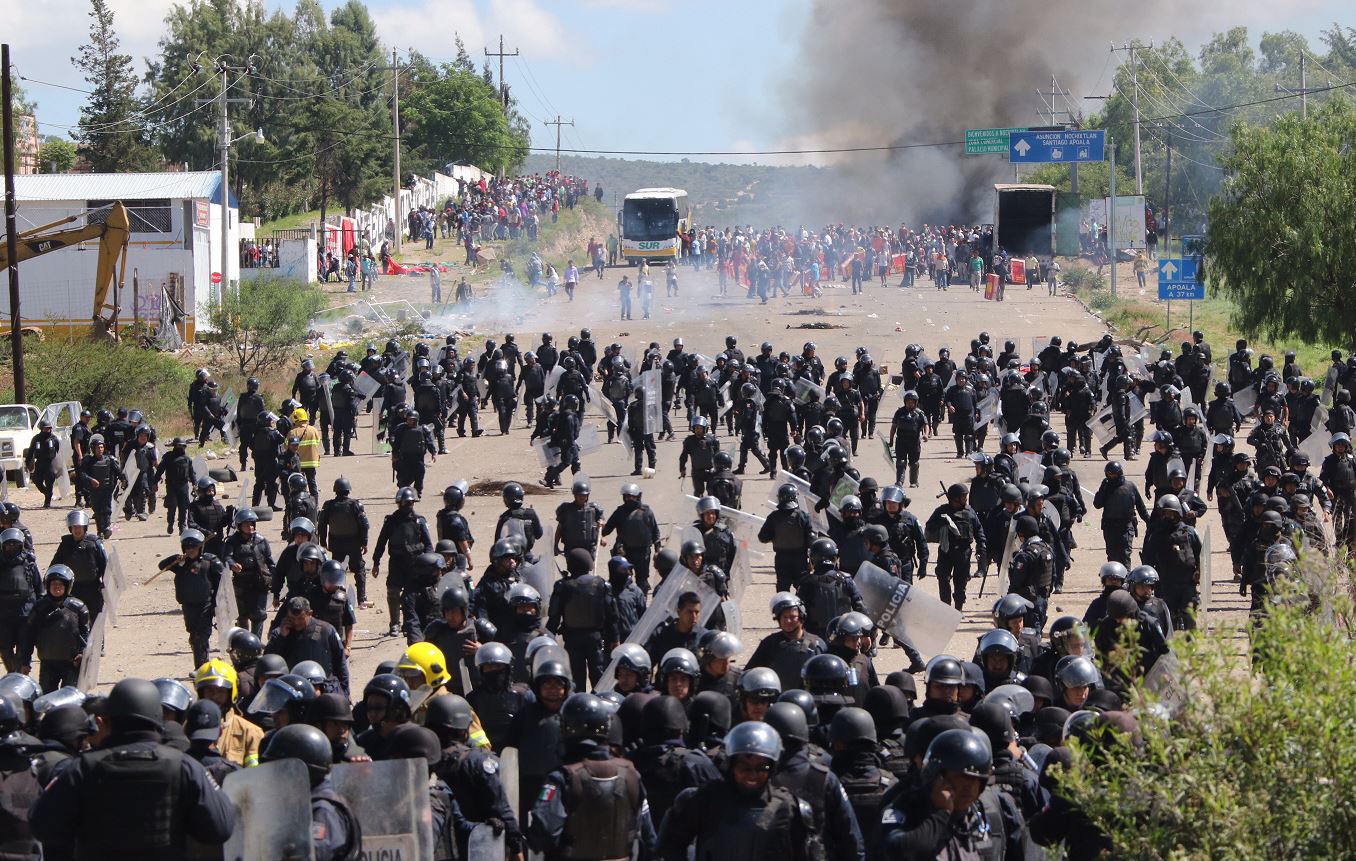 El enfrentamiento en Nochixtlán, Oaxaca, ocurrió el 19 de junio de 2016. (AP, archivo)