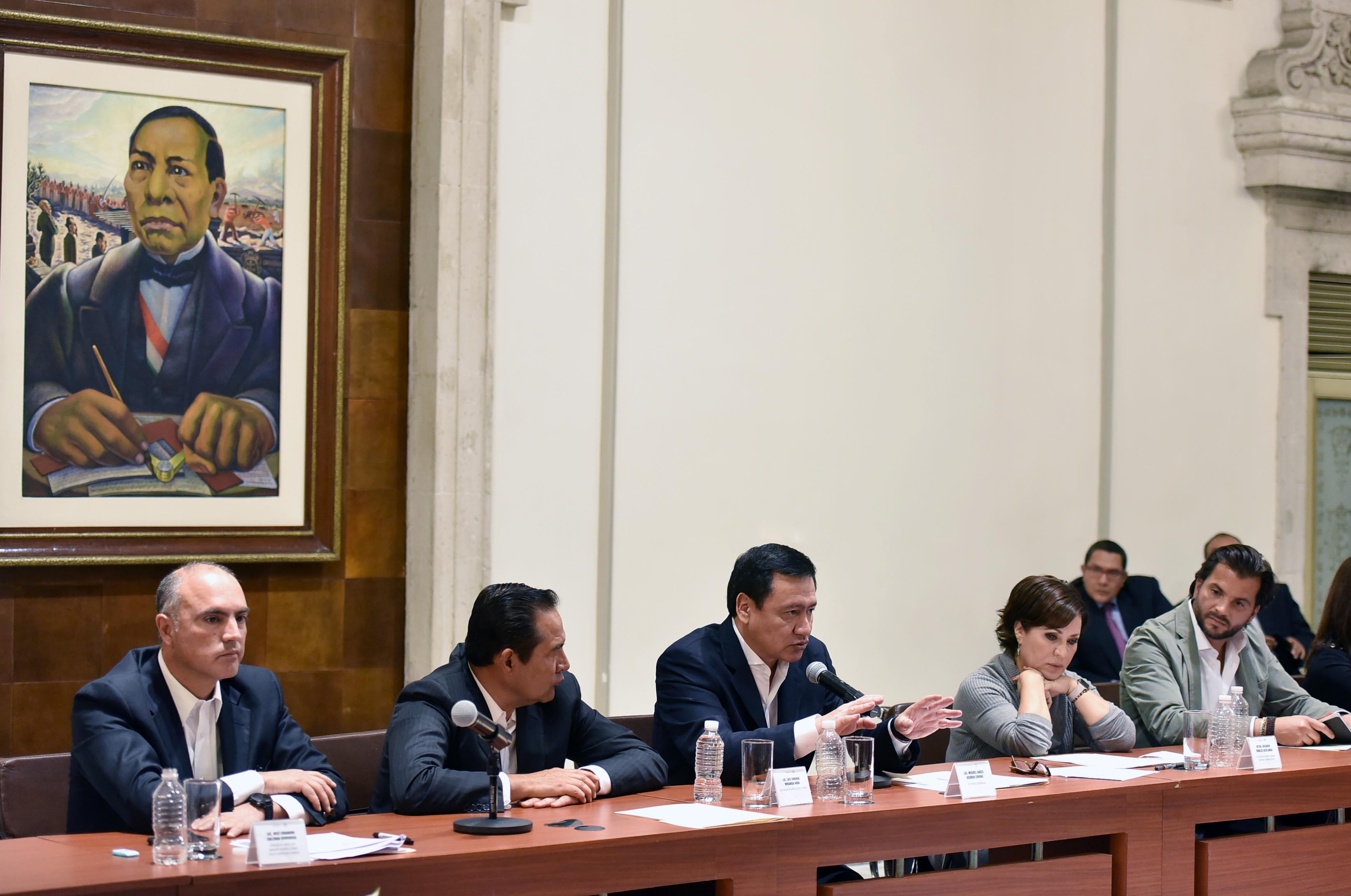 Osorio Chong precisó que el Gobierno de EPN está abierto al diálogo. (Secretaría de Gobernación)