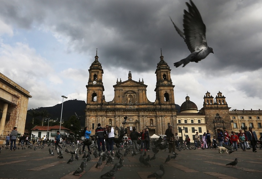 Una paloma vuela en Colombia tras el fin de 52 años del conflicto armado más largo en América (Getty Images/archivo)