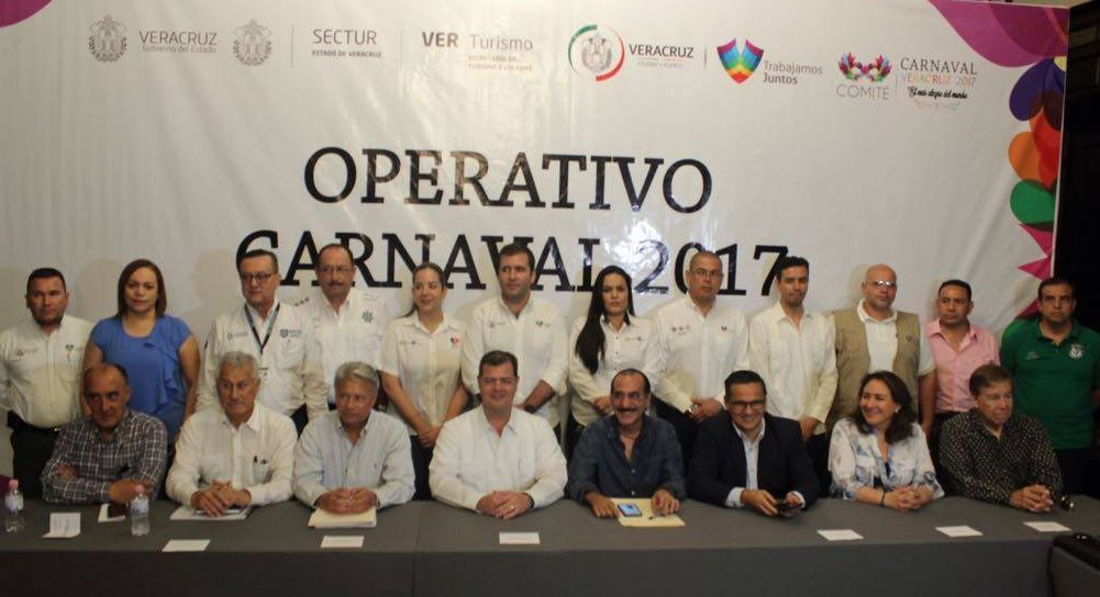 Presentan operativo de seguridad para el Carnaval de Veracruz 2017 (Twitter @carnaval_ver)