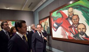 El presidente Enrique Peña Nieto inauguró la Exposición "Constitución Mexicana 1917-2017. Imágenes y Voces".
