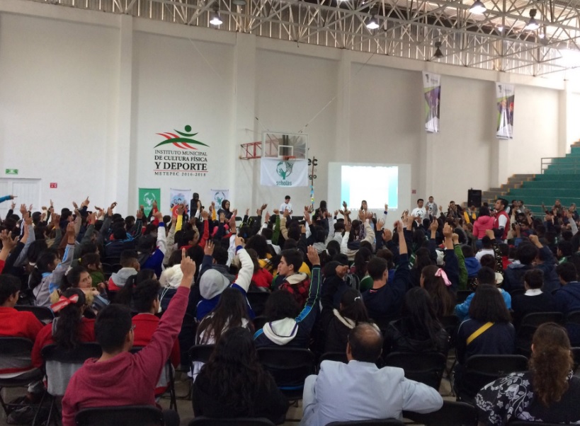 Scholas Ocurrentes atiende problemáticas como la inseguridad, la discriminación y la inseguridad en México.