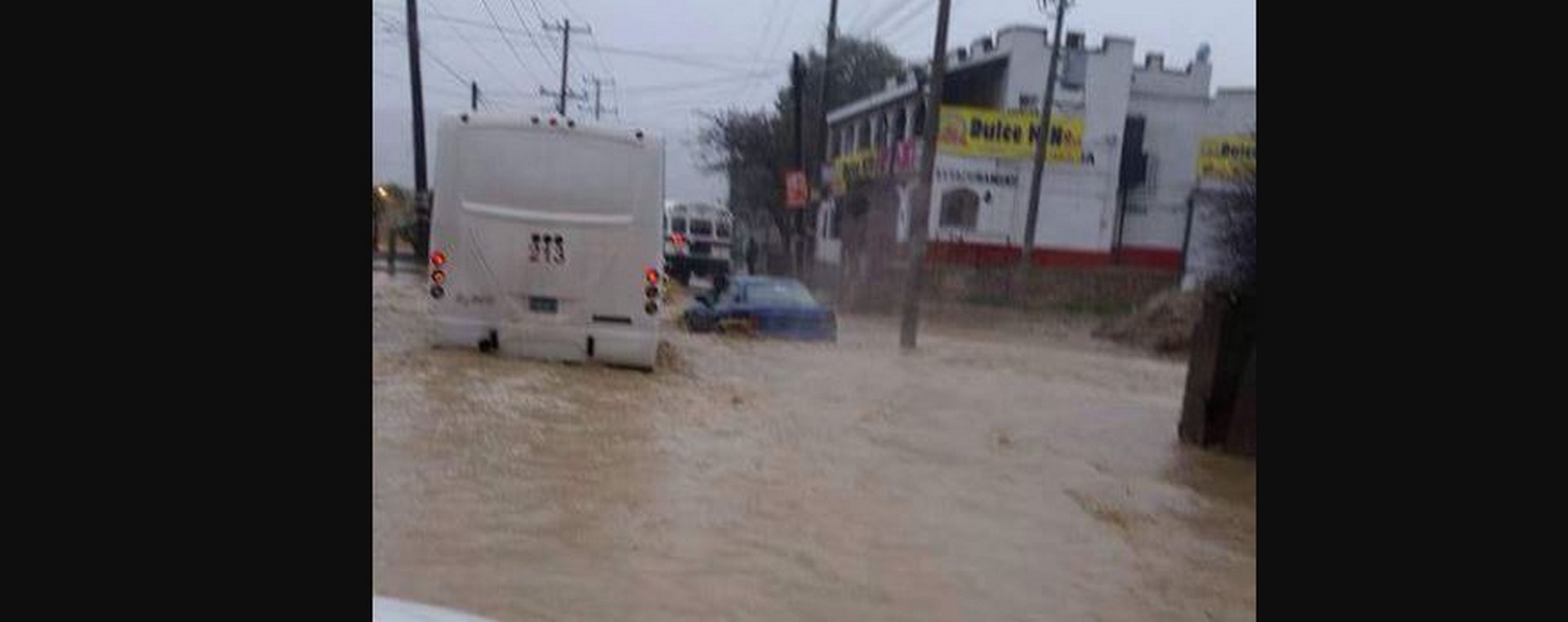Se registran fuertes lluvias en Tijuana. (Twitter @webcamsdemexico vía @jorge_luis490)