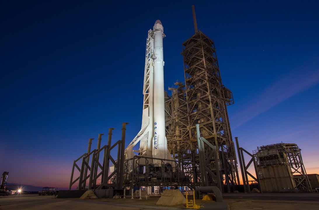 El cohete transportará una cápsula de carga para la Estación Espacial Internacional (Twitter @SpaceX)