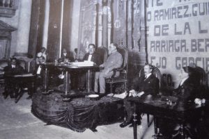 Interior del Teatro de la República en 1917 (Notimex)