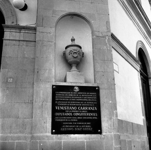La Constitución de 1917 fue promulgada en el Teatro de la República de Querétaro. (Getty imafes, archivo)