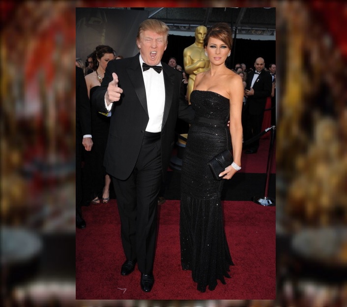 Donald Trump y su esposa Melania Trump llegan a la 83rd Annual Academy Awards celebrada en el Teatro Kodak en Hollywood, California. (Getty Images/archivo)