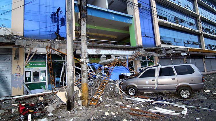 Un sismo de magnitud 6.5 sacudió el sur de Filipinas.